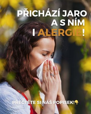 🌼 Jaro je tady – a s ním i pylová sezóna! 🤧 Kýchání, svědění očí, rýma… pokud vám tyhle příznaky zní povědomě, nejste v...