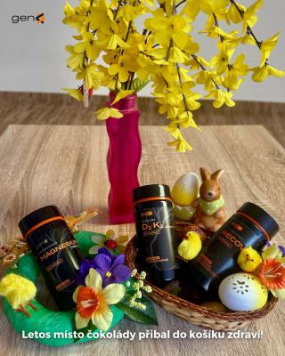 Přejeme krásný velikonoční den!🐣 #velikonoce #genx #zdravi #zdravyzivotnistyl #genx #doplnekstravy #doplnkystravy #vitamin...